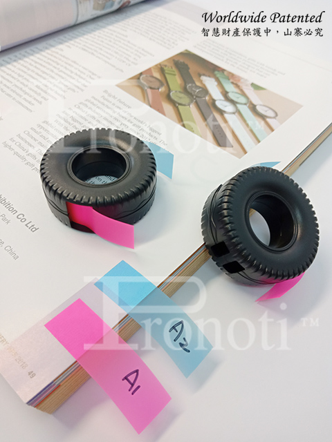 Film Indexer with Tire Shape Dispenser